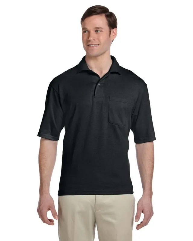 Jerzees Adult SpotShield Pocket Jersey Polo — view 19
