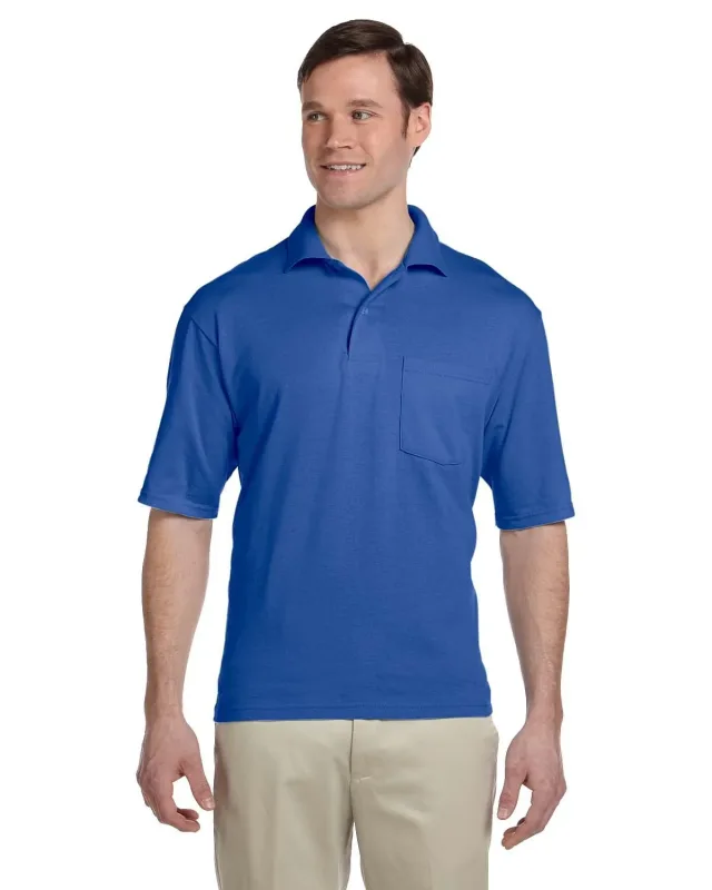 Jerzees Adult SpotShield Pocket Jersey Polo — view 22