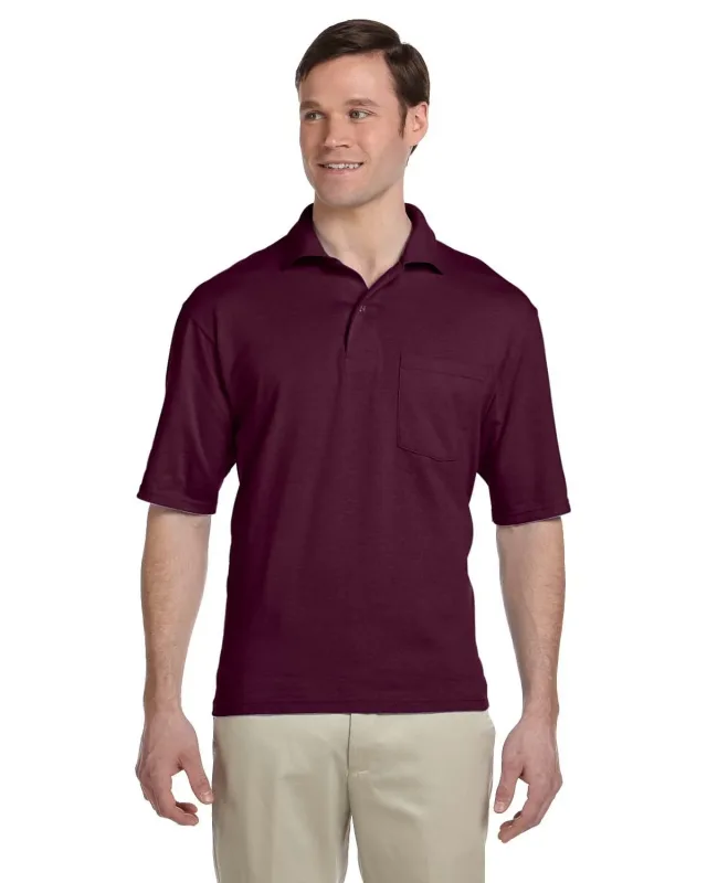 Jerzees Adult SpotShield Pocket Jersey Polo — view 28