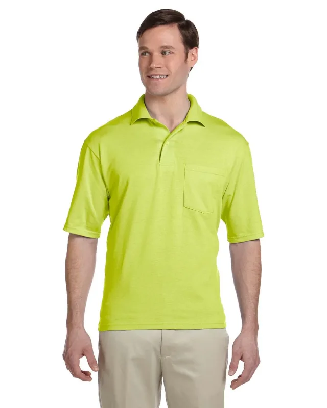 Jerzees Adult SpotShield Pocket Jersey Polo — view 8