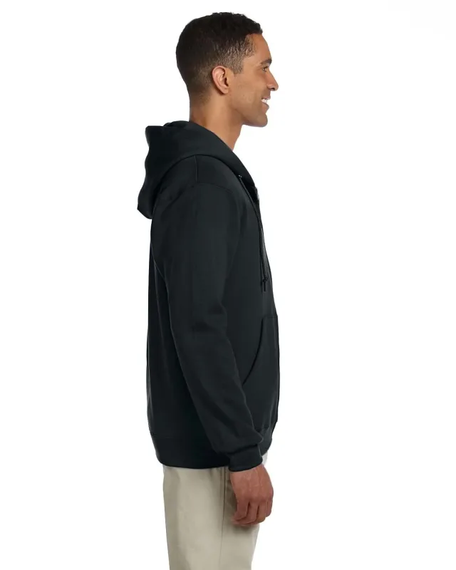 Jerzees Adult Super Sweats® NuBlend® Fleece Full-Zip Hooded Sweatshirt — view 12