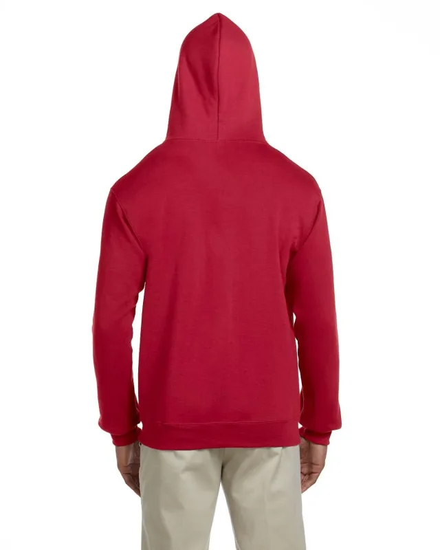 Jerzees Adult Super Sweats® NuBlend® Fleece Full-Zip Hooded Sweatshirt — view 4
