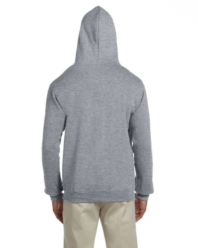 Jerzees Adult Super Sweats® NuBlend® Fleece Full-Zip Hooded Sweatshirt — view 7
