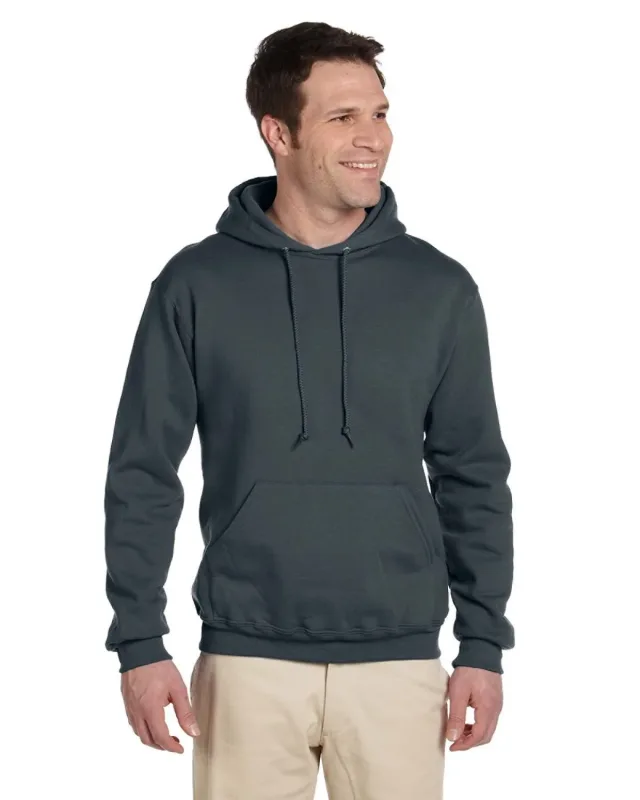 Jerzees Adult Super Sweats® NuBlend® Fleece Pullover Hooded Sweatshirt — view 2