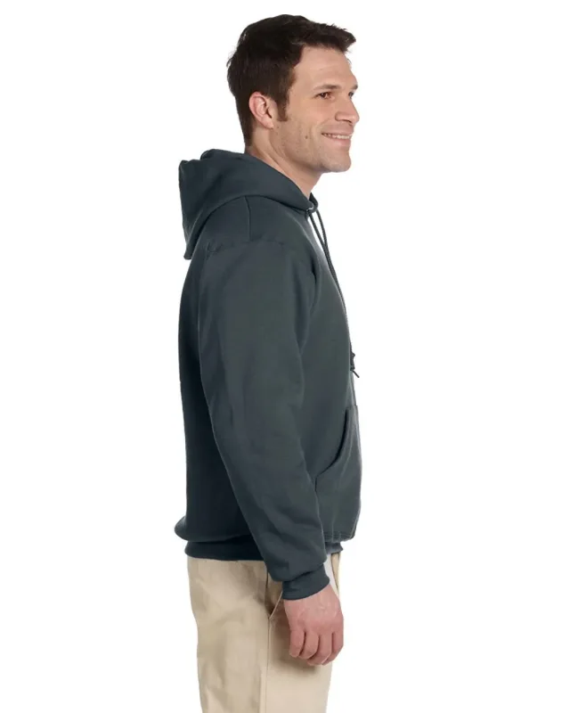 Jerzees Adult Super Sweats® NuBlend® Fleece Pullover Hooded Sweatshirt — view 3