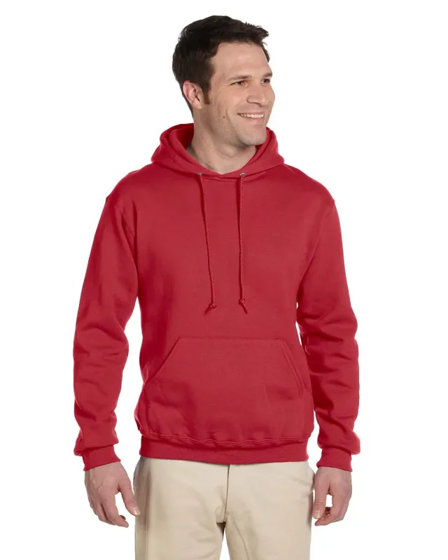 Jerzees Adult Super Sweats® NuBlend® Fleece Pullover Hooded Sweatshirt — view 5