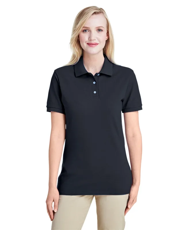 Jerzees Ladies' Premium Ringspun Cotton Piqué Polo — view 10