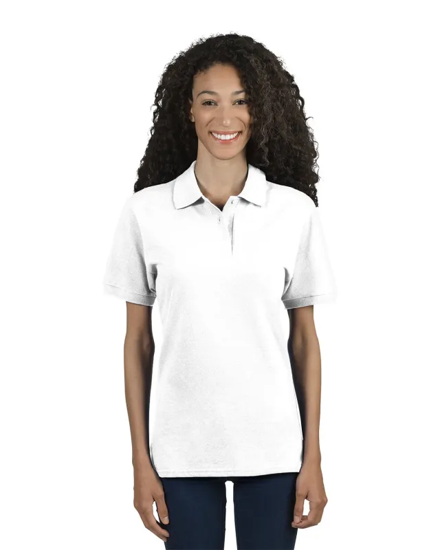 Jerzees Ladies' Premium Ringspun Cotton Piqué Polo — view 2