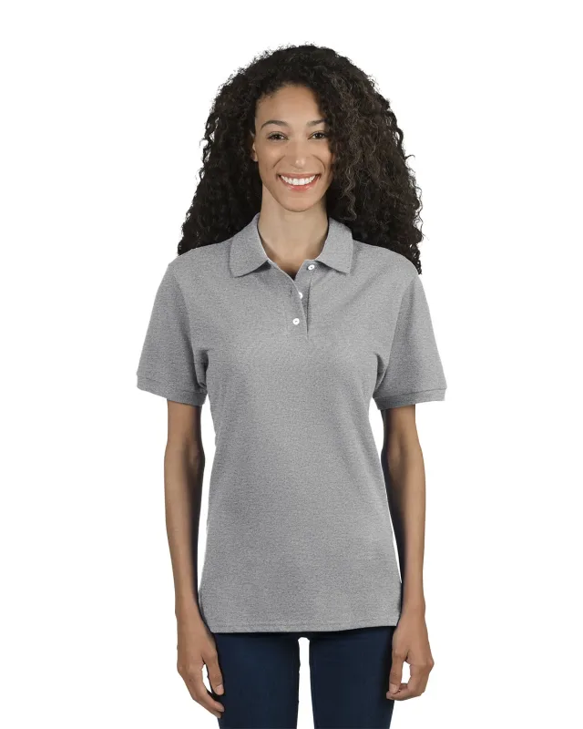 Jerzees Ladies' Premium Ringspun Cotton Piqué Polo — view 8