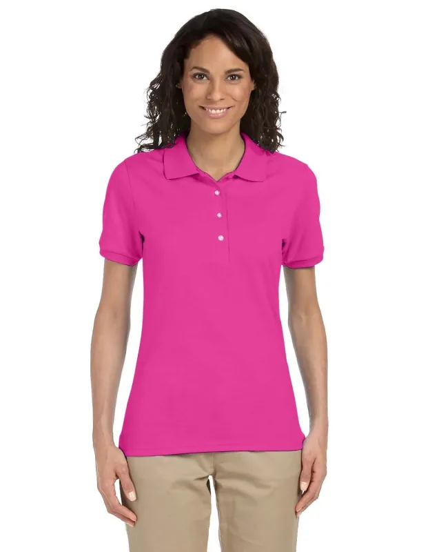 Jerzees Ladies' SpotShield Jersey Polo — view 8