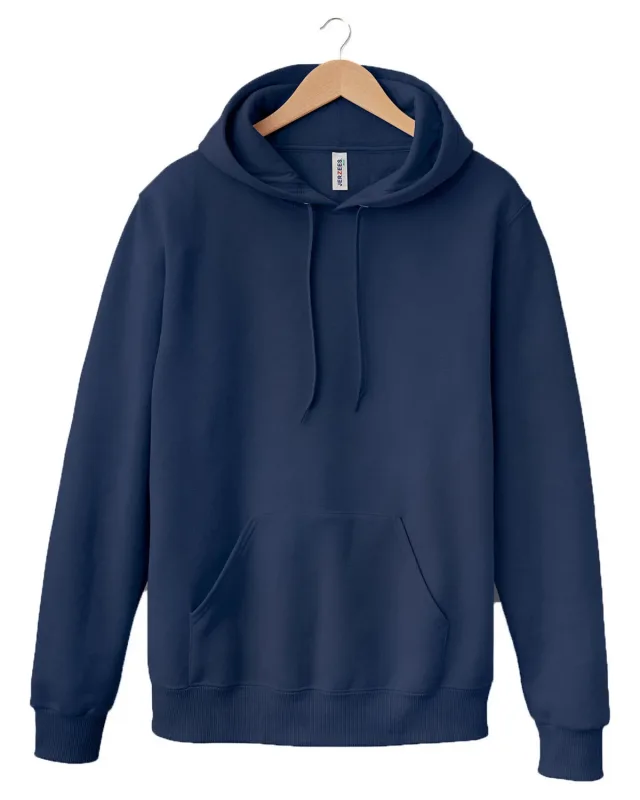 Jerzees Unisex Eco Premium Blend Fleece Pullover Hooded Sweatshirt — view 11