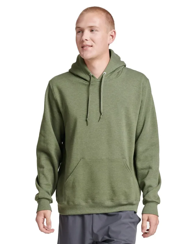 Jerzees Unisex Eco Premium Blend Fleece Pullover Hooded Sweatshirt — view 22