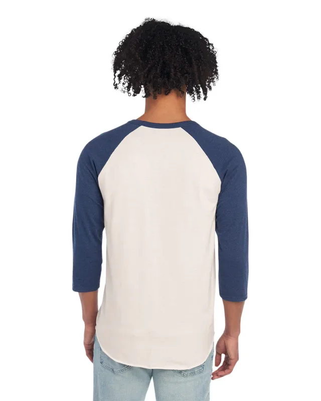 Jerzees Unisex Three-Quarter Sleeve Raglan T-Shirt — view 31
