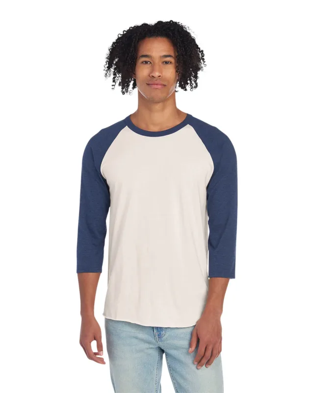 Jerzees Unisex Three-Quarter Sleeve Raglan T-Shirt — view 32