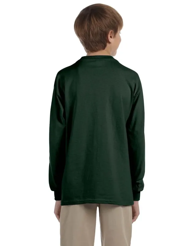 Jerzees Youth DRI-POWER® ACTIVE Long-Sleeve T-Shirt — view 10