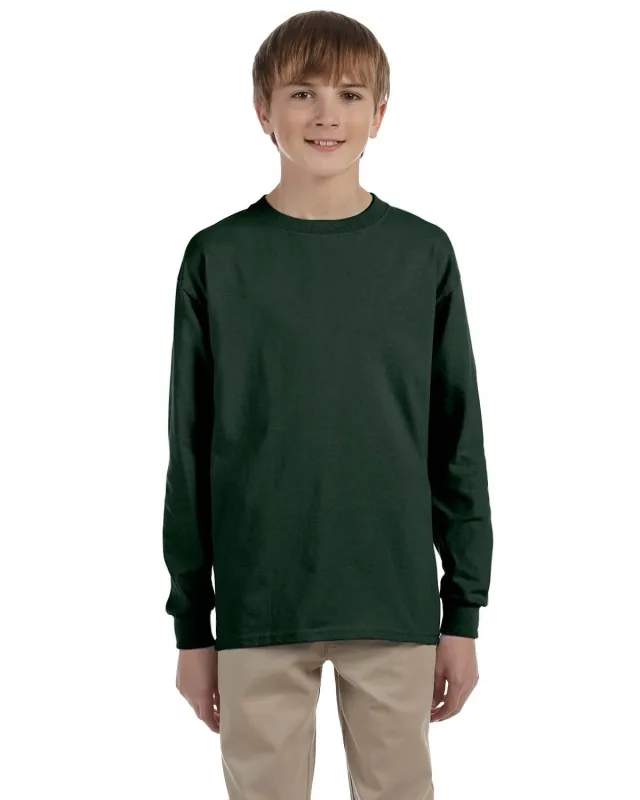 Jerzees Youth DRI-POWER® ACTIVE Long-Sleeve T-Shirt — view 11