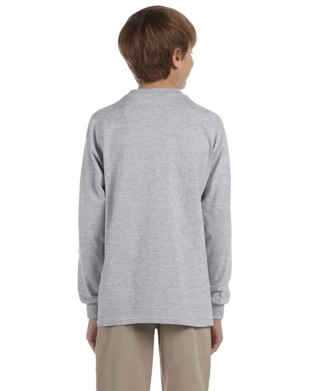 Jerzees Youth DRI-POWER® ACTIVE Long-Sleeve T-Shirt — view 13