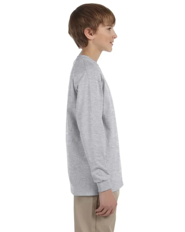 Jerzees Youth DRI-POWER® ACTIVE Long-Sleeve T-Shirt — view 15
