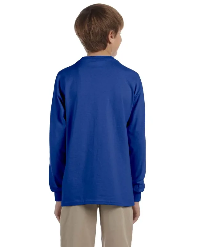 Jerzees Youth DRI-POWER® ACTIVE Long-Sleeve T-Shirt — view 19