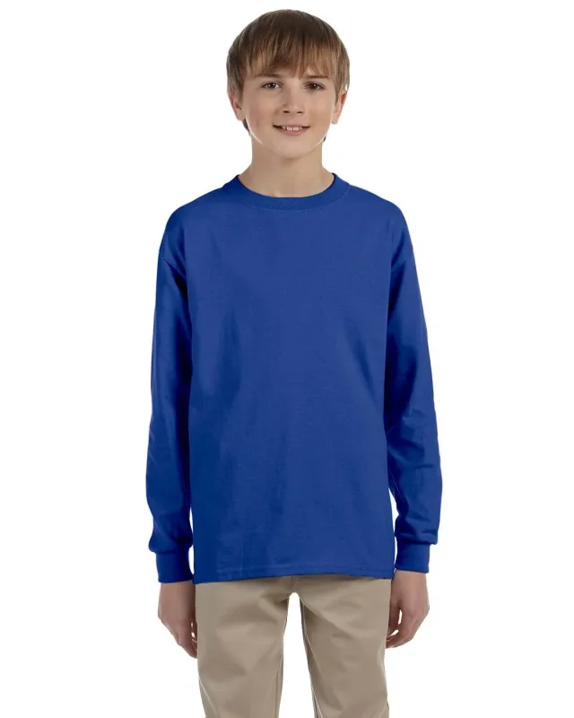 Jerzees Youth DRI-POWER® ACTIVE Long-Sleeve T-Shirt — view 20