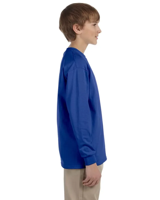 Jerzees Youth DRI-POWER® ACTIVE Long-Sleeve T-Shirt — view 21