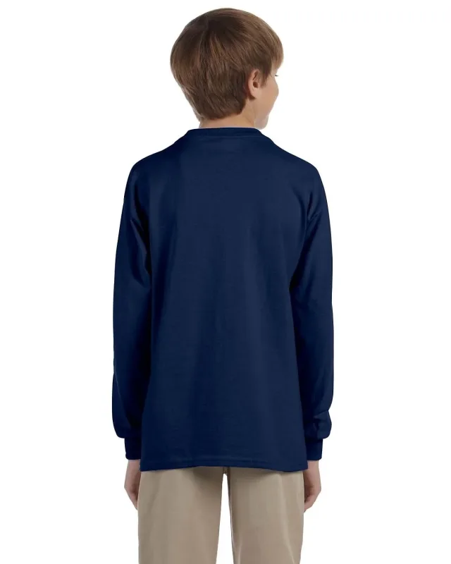 Jerzees Youth DRI-POWER® ACTIVE Long-Sleeve T-Shirt — view 22