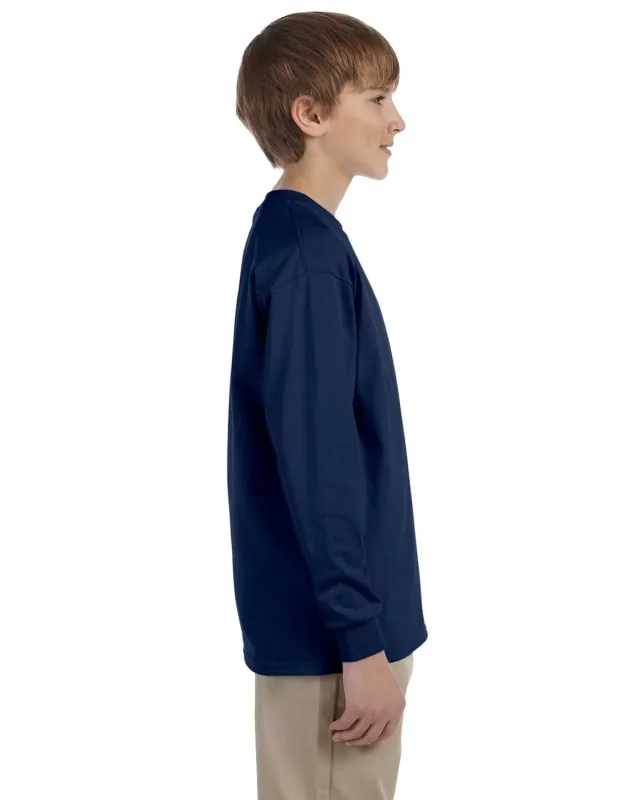 Jerzees Youth DRI-POWER® ACTIVE Long-Sleeve T-Shirt — view 24