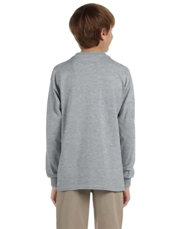 Jerzees Youth DRI-POWER® ACTIVE Long-Sleeve T-Shirt — view 25