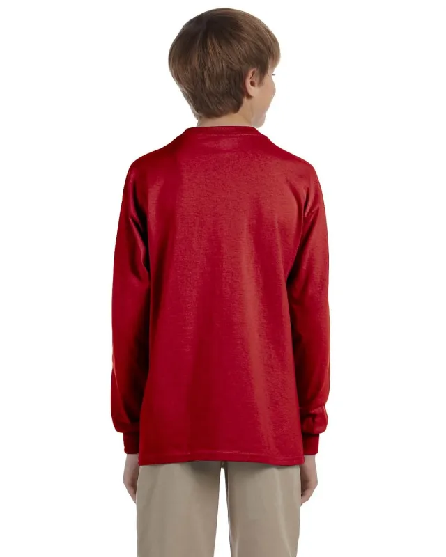 Jerzees Youth DRI-POWER® ACTIVE Long-Sleeve T-Shirt — view 4