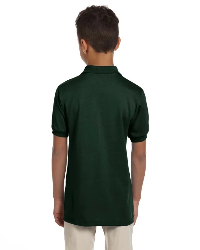 Jerzees Youth SpotShield Jersey Polo — view 10