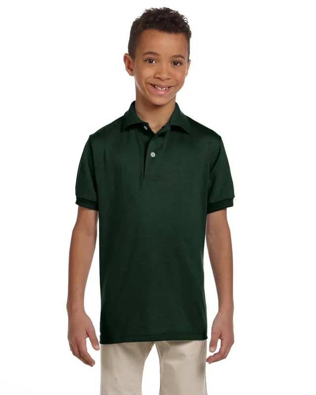 Jerzees Youth SpotShield Jersey Polo — view 11