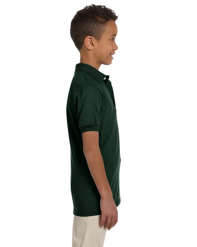 Jerzees Youth SpotShield Jersey Polo — view 12