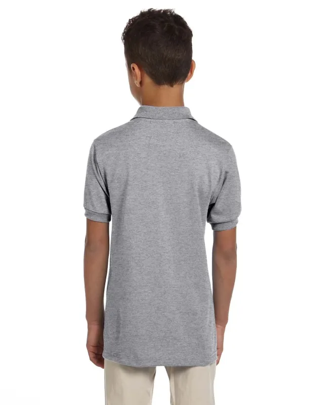Jerzees Youth SpotShield Jersey Polo — view 13