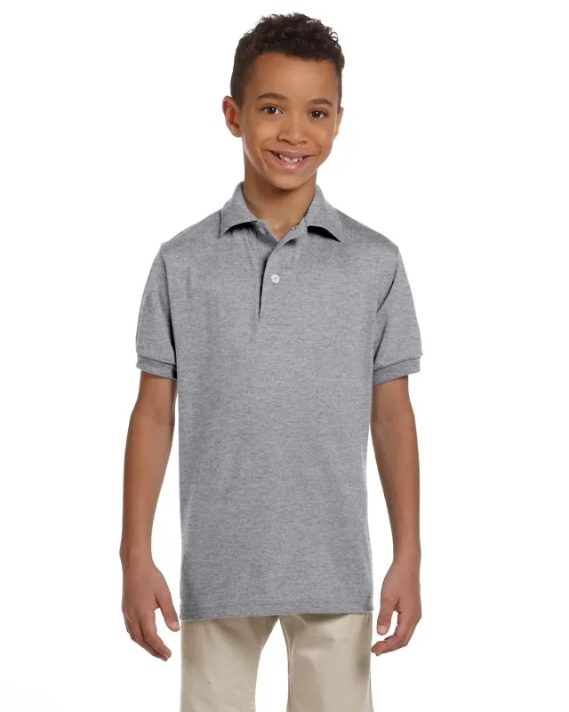 Jerzees Youth SpotShield Jersey Polo — view 14