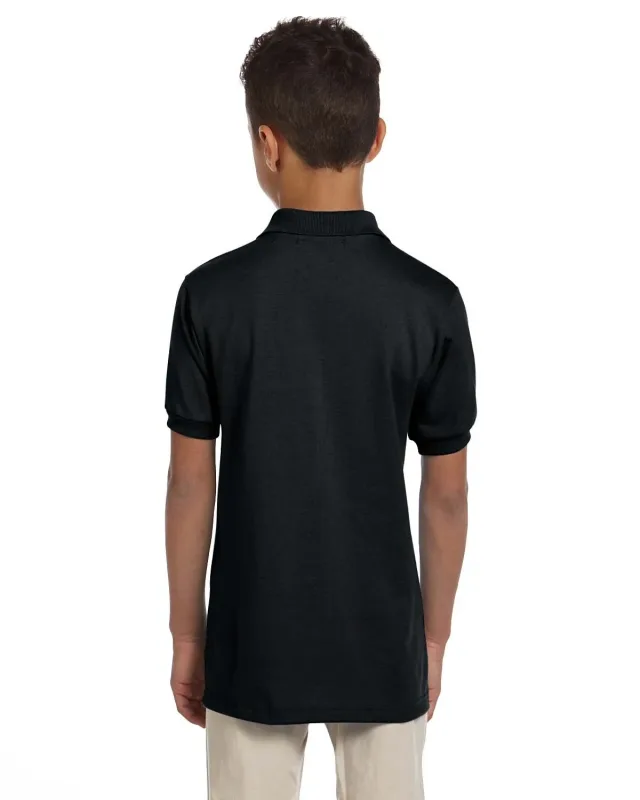 Jerzees Youth SpotShield Jersey Polo — view 16