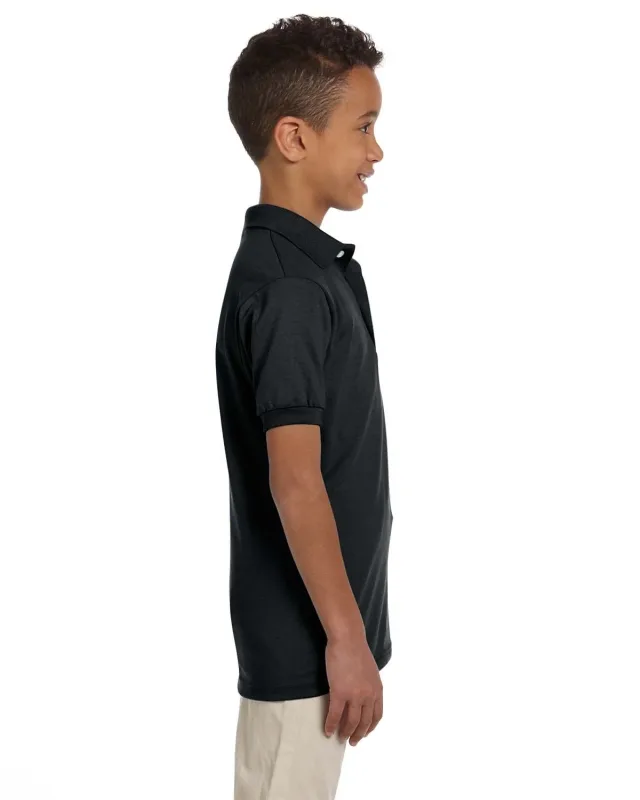 Jerzees Youth SpotShield Jersey Polo — view 18