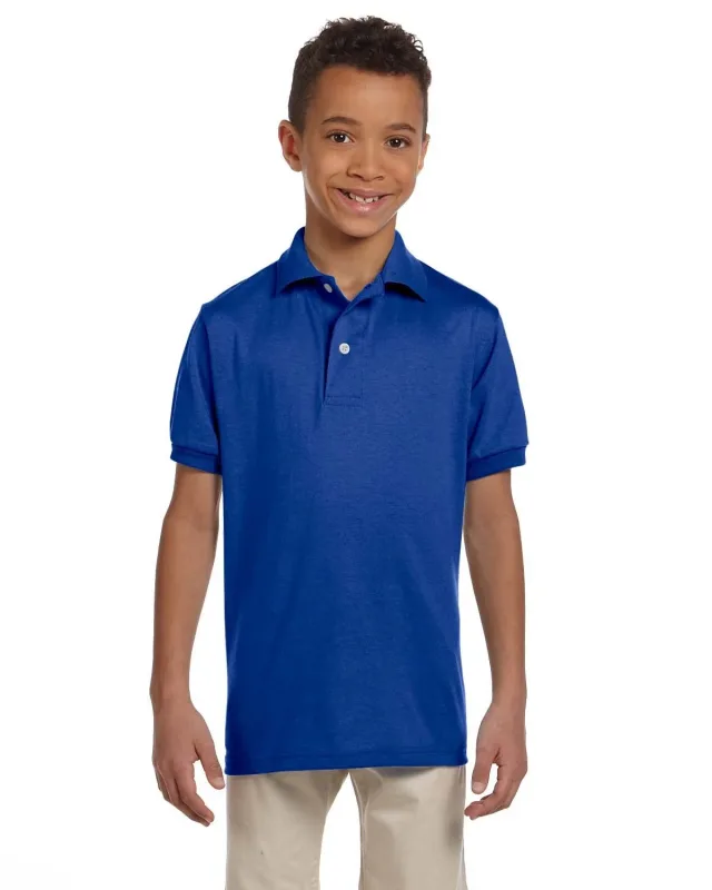 Jerzees Youth SpotShield Jersey Polo — view 20