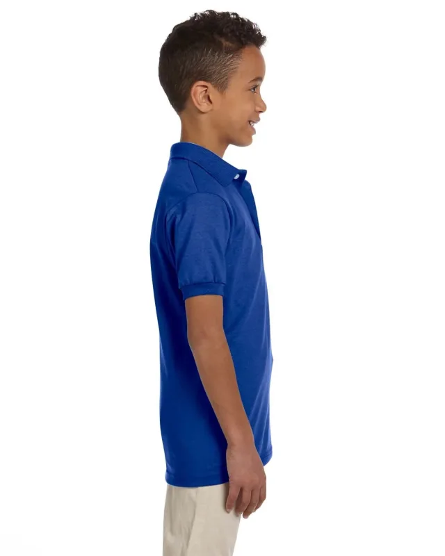 Jerzees Youth SpotShield Jersey Polo — view 21