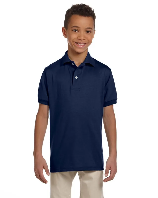 Jerzees Youth SpotShield Jersey Polo — view 26