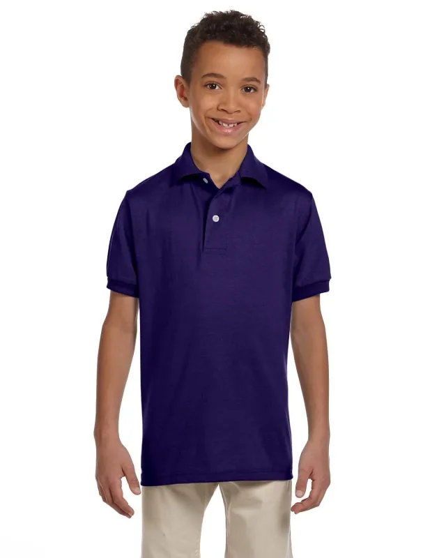 Jerzees Youth SpotShield Jersey Polo — view 29