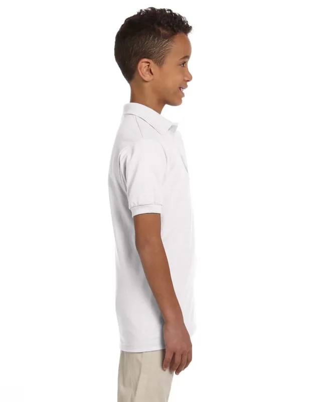 Jerzees Youth SpotShield Jersey Polo — view 3