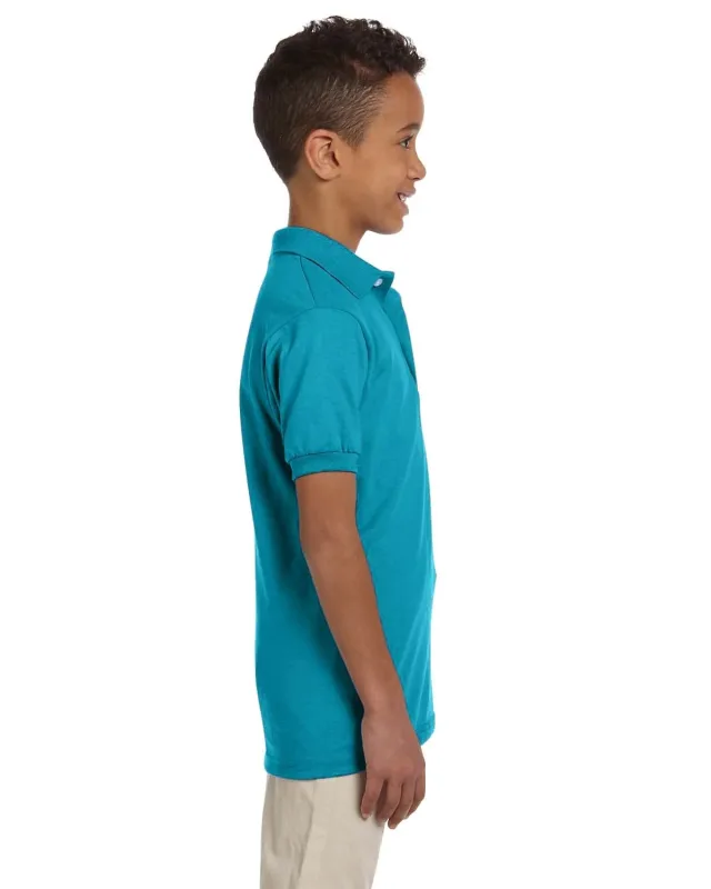Jerzees Youth SpotShield Jersey Polo — view 33