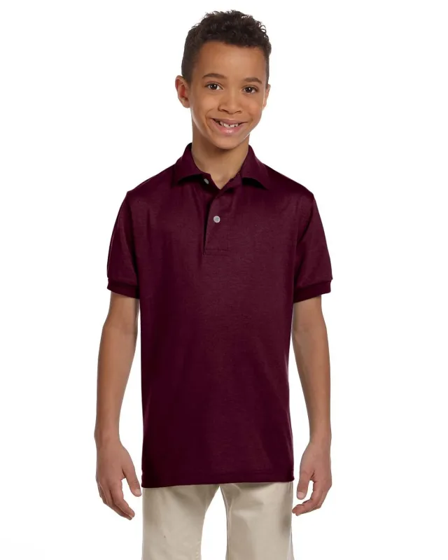 Jerzees Youth SpotShield Jersey Polo — view 35