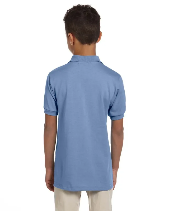 Jerzees Youth SpotShield Jersey Polo — view 7
