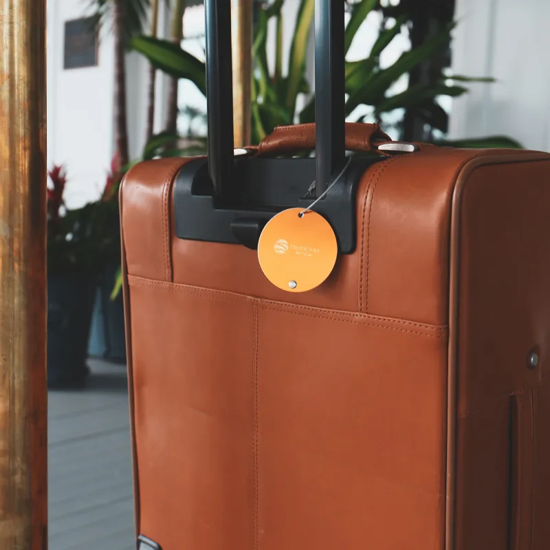 Jet Setter Aluminum Luggage Tag — view 6