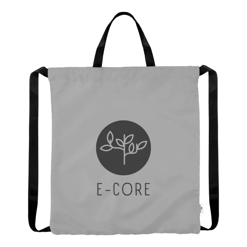 Joel rPET Drawstring Tote Bag — view 5