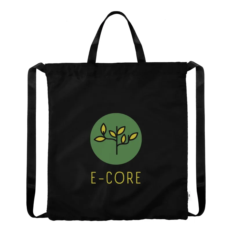 Joel rPET Drawstring Tote Bag — view 2