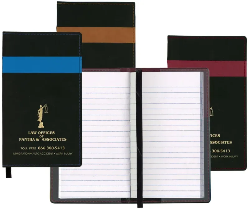 "Personalized Tally Tracker" Vinyl Soft Cover Notebook — view 5