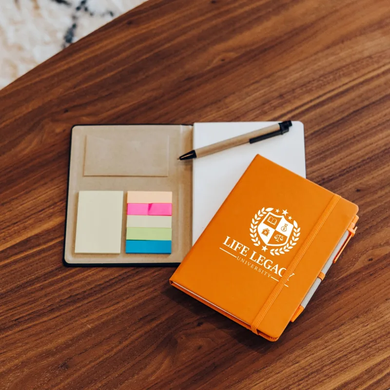 Journal Notebook w/ Sticky Notes & Flags — view 11