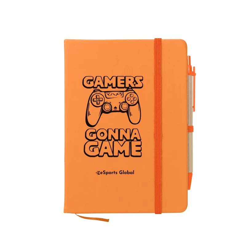 Journal Notebook w/ Sticky Notes & Flags — view 5